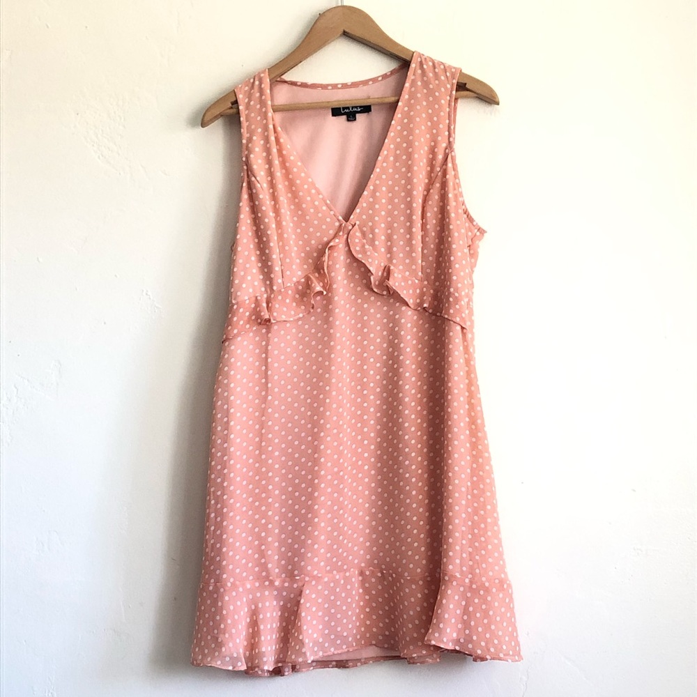 Lulus You Got It Blush Pink Sleeveless Dress Large
